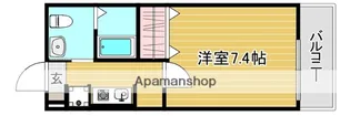 仮称)CASAMENTO西片江1丁目【3階】の間取り