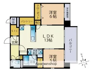 (仮称)大手門3丁目ビル【7階】の間取り