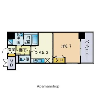 ウィークス シスイ【2階】の間取り