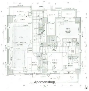ウェリス大濠一丁目【4階】の間取り