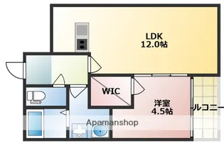 SunMark賀茂【2階】の間取り