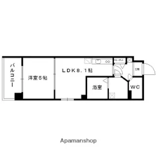 プレジール南山荘【3階】の間取り