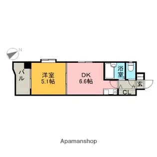 セピア西公園【4階】の間取り