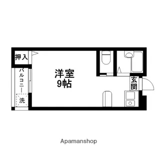 フォレスト鳥飼【9階】の間取り