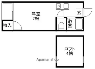 フォーレ平尾ヒル【1階】の間取り