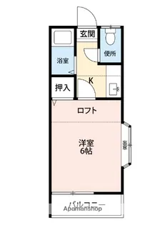 ブエナビスタ梅林【1階】の間取り