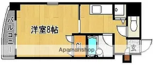 ルミエール別府【3階】の間取り