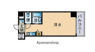 パンルネックス・クリスタル福大東【2階】の間取り