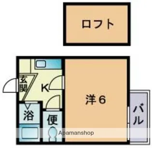 ウィンザー【2階】の間取り