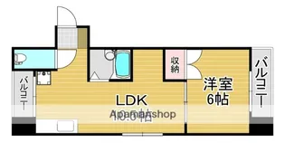 ライフ モア高取【7階】の間取り