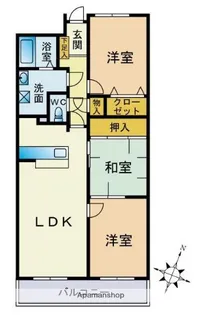 鳥飼中央ビル【5階】の間取り