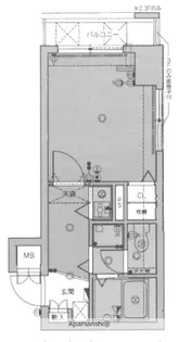 エスポワールマンション天神南【3階】の間取り