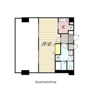 ル・ソレイユ21【9階】の間取り