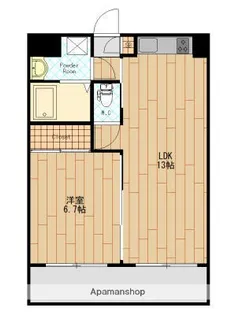 ビバーン平尾駅前【8階】の間取り
