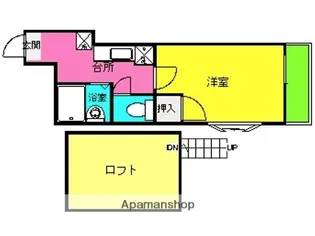 プレ・マルシェ美野島【2階】の間取り