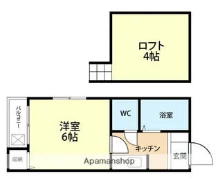 オーベルジュ平尾【1階】の間取り