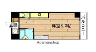 ラ・フォンテーヌ【2階】の間取り