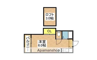 フォルテ別府【2階】の間取り
