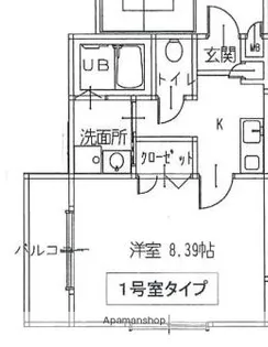 メゾンド・スプリノ【2階】の間取り
