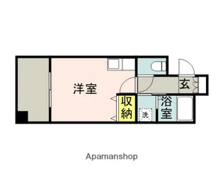 リリーフ大手門【9階】の間取り