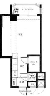 ライオンズマンション博多駅前【6階】の間取り