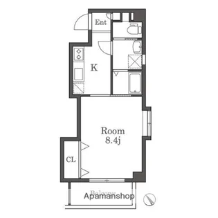 平尾MⅡビル【3階】の間取り
