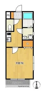 プレスト福大前A棟【2階】の間取り