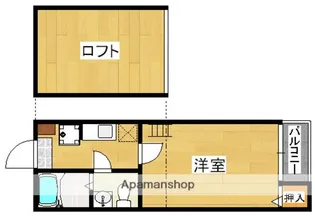 リヴェール別府【2階】の間取り