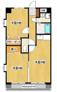 アコール室見【3階】の間取り