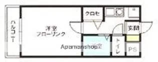 ビエント今川【4階】の間取り