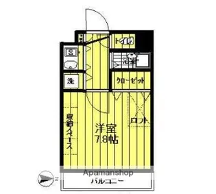 シエルブルー【4階】の間取り