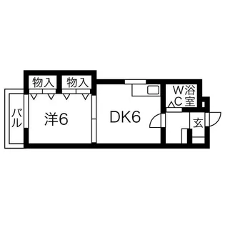 中村ビル【5階】の間取り