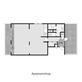 小笹オークマンション【4階】の間取り