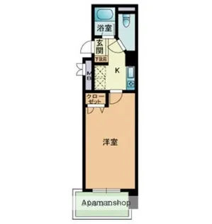 メヌエット舞鶴【3階】の間取り