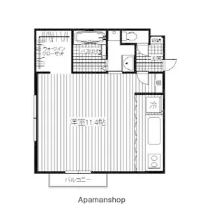 ドリーム七隈【2階】の間取り