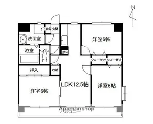 ドミールM【2階】の間取り
