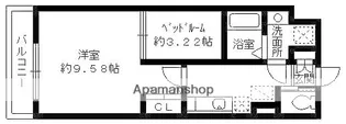 ラピスラズリ桜坂【2階】の間取り