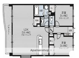 SKTビル【3階】の間取り