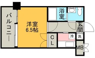 福岡県福岡市中央区平尾2丁目【マンション】の間取り