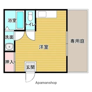 プライマリー上山門【1階】の間取り