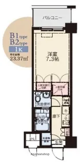 CLUB ORIENT BLD №81 AMARIGE【3階】の間取り