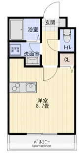 GF周船寺ルピナス【2階】の間取り