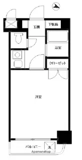 ライベストコート美野島【5階】の間取り