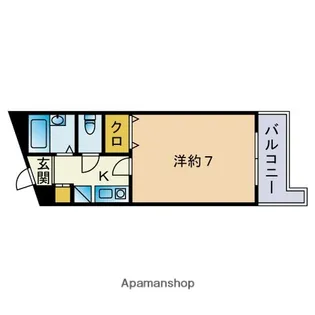 アドヴァンス91【3階】の間取り