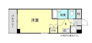 ホワイトハウス室見【1階】の間取り