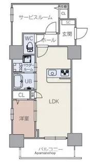 ときわビル【6階】の間取り