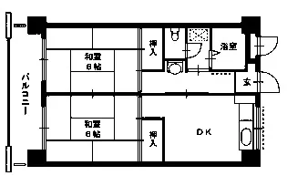 ファーストいずみビル【4階】の間取り