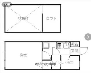 シーサイドMINORU【2階】の間取り