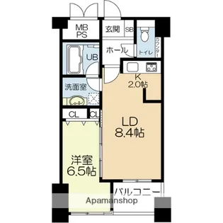 ラクレイス平尾ステーション【12階】の間取り