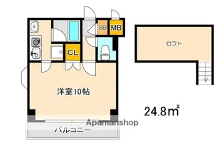 美紀屋平和ビル【5階】の間取り
